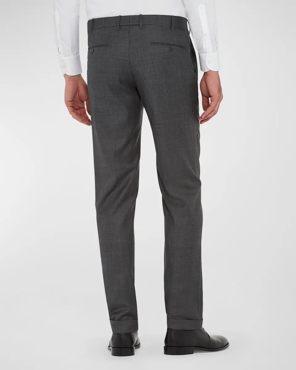 Zanella Men's Parker Classic Flat-Front Trousers | Thumbnail 14 Zanella Men's Parker Classic Flat-Front Trousers | Thumbnail 14
