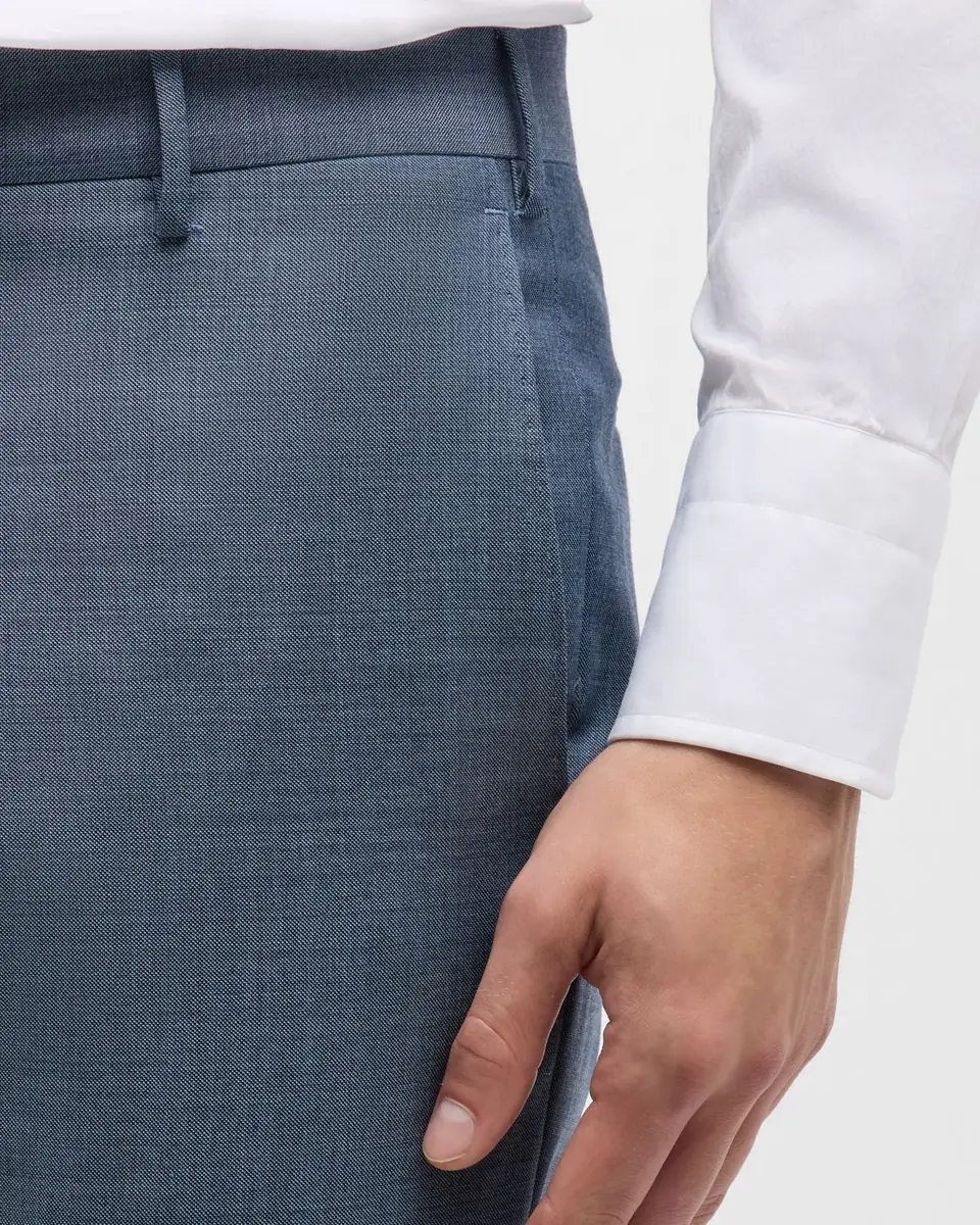 Zanella Men's Parker Classic Flat-Front Trousers | Thumbnail 6 Zanella Men's Parker Classic Flat-Front Trousers | Thumbnail 6