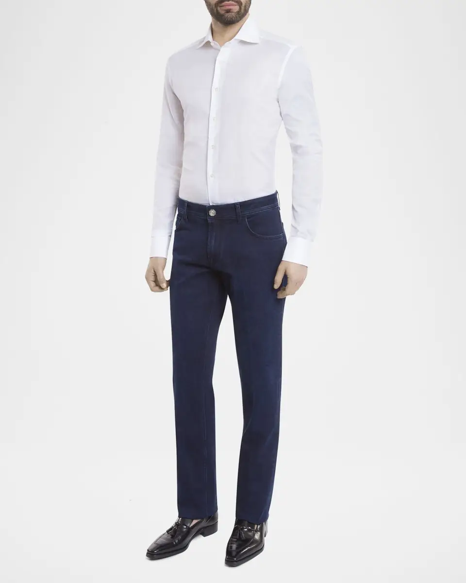 Stefano Ricci Men's Straight-Leg Denim Jeans | Thumbnail 3 Stefano Ricci Men's Straight-Leg Denim Jeans | Thumbnail 3