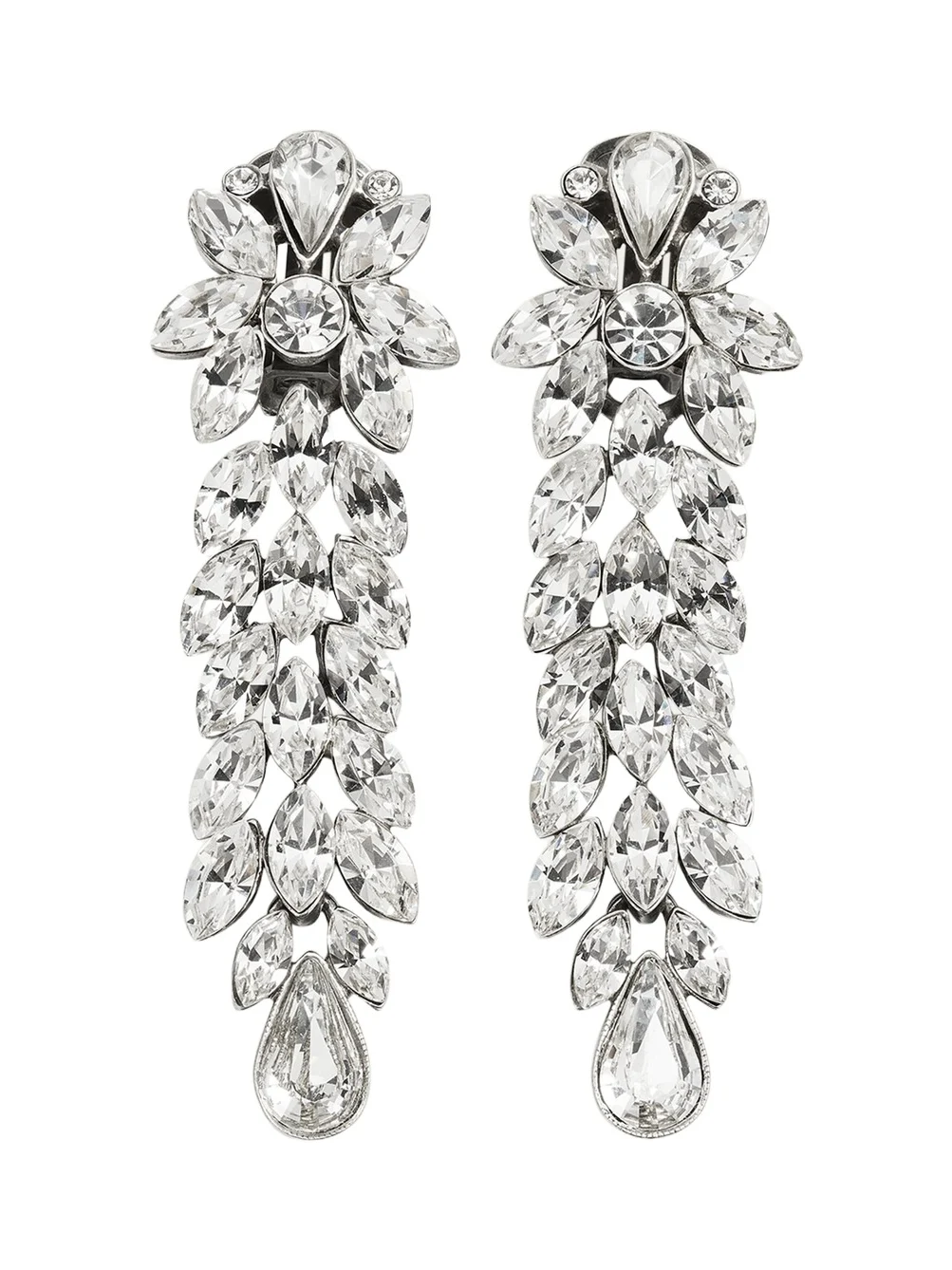 Large Crystal Drop Earrings Large Crystal Drop Earrings