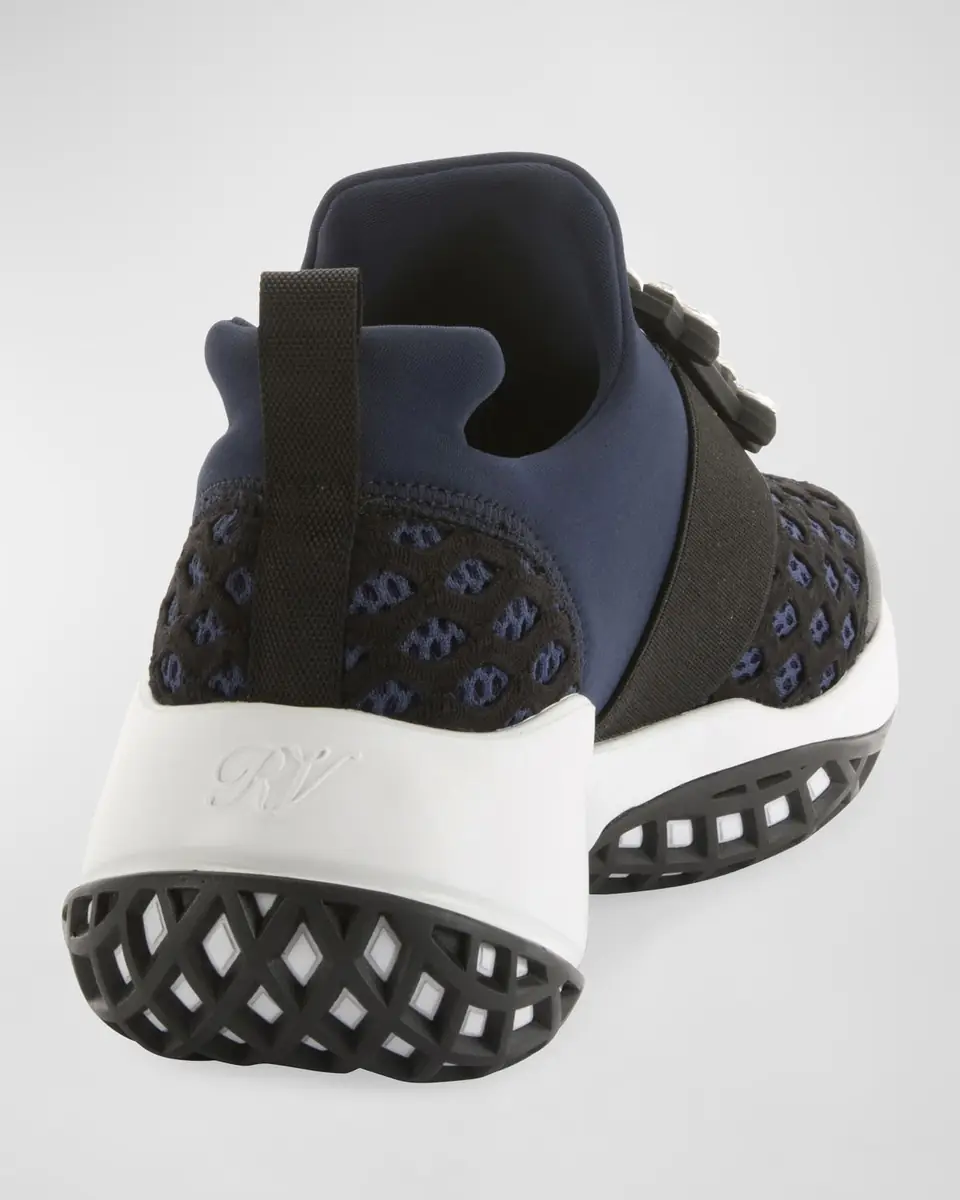 Roger Vivier Running Strass Buckle Stretch Sneakers | Thumbnail 2 Roger Vivier Running Strass Buckle Stretch Sneakers | Thumbnail 2