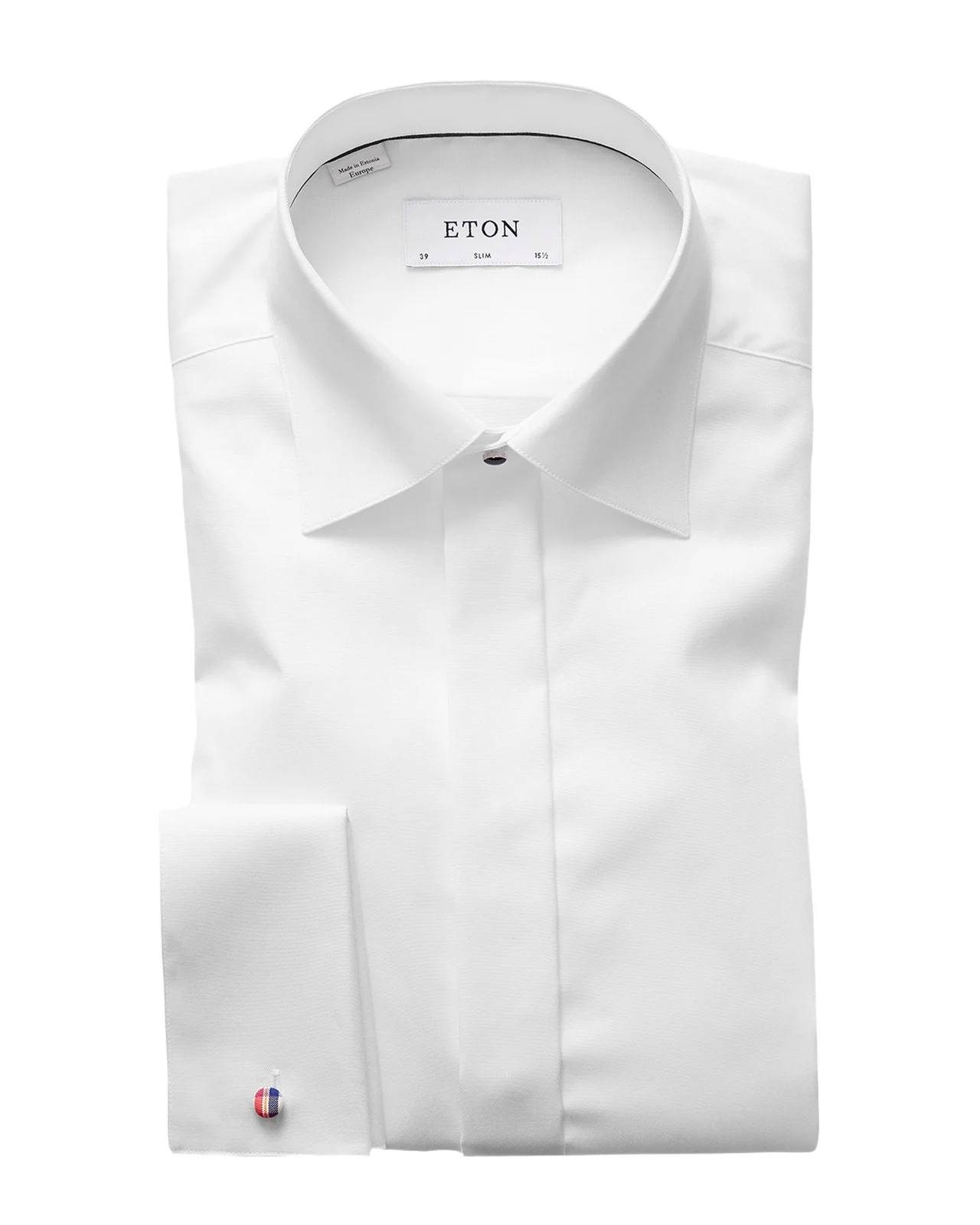 Eton Men's Slim-Fit Fly Front Formal Shirt