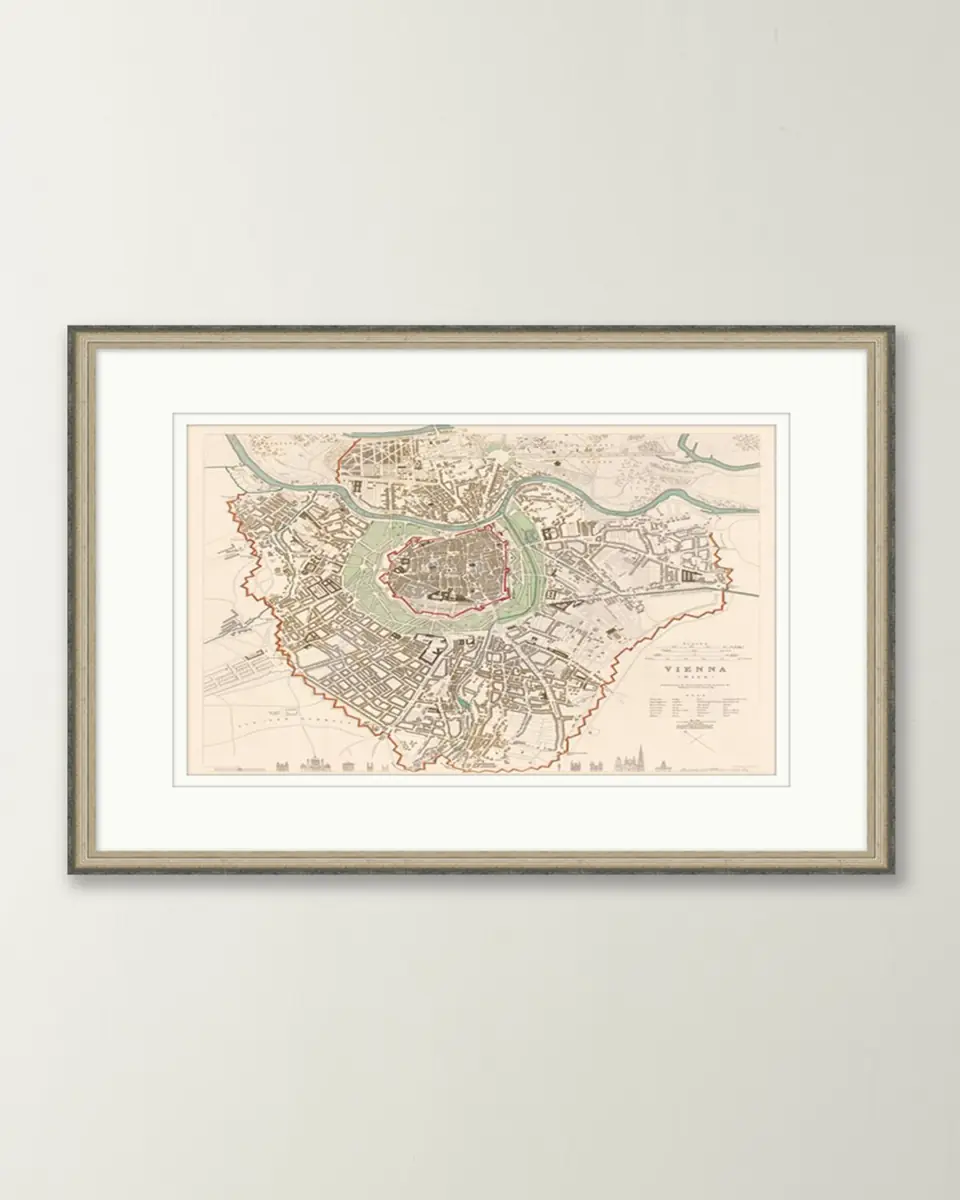 Wendover Art Group European Map - Vienna | Thumbnail 2 Wendover Art Group European Map - Vienna | Thumbnail 2