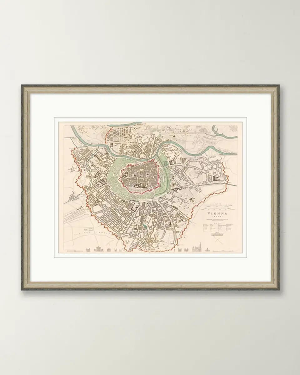 Wendover Art Group European Map - Vienna | Thumbnail 3 Wendover Art Group European Map - Vienna | Thumbnail 3