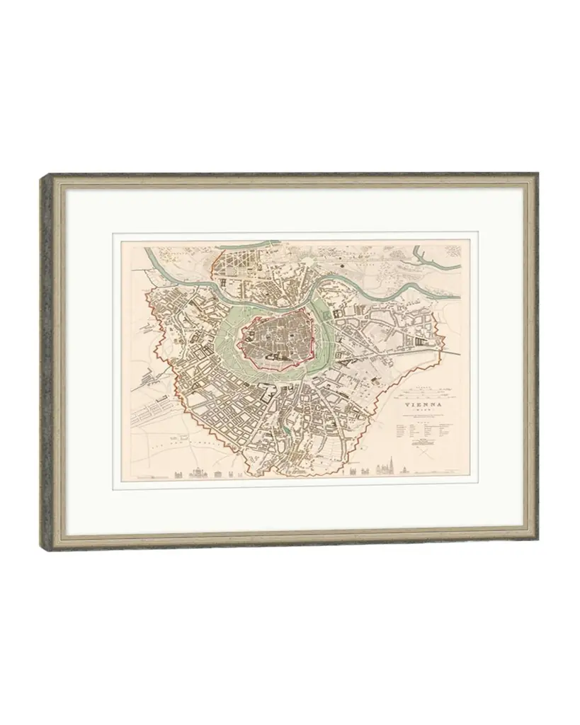 Wendover Art Group European Map - Vienna