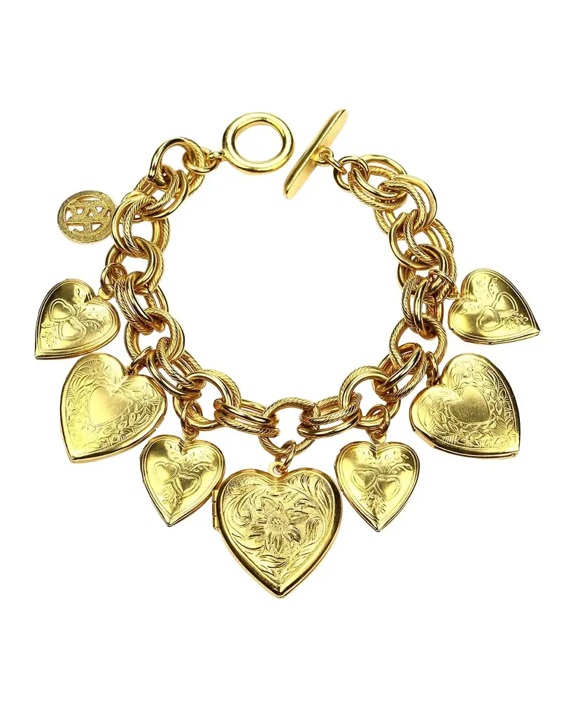 Ben-Amun All Heart-Locket Bracelet | Image 1 Ben-Amun All Heart-Locket Bracelet | Image 1