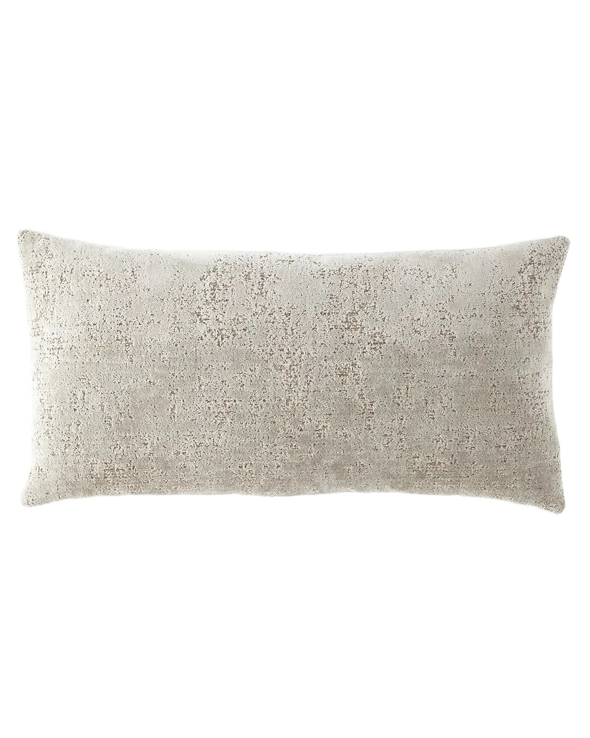 Fino Lino Linen & Lace Velluto Oblong Pillow