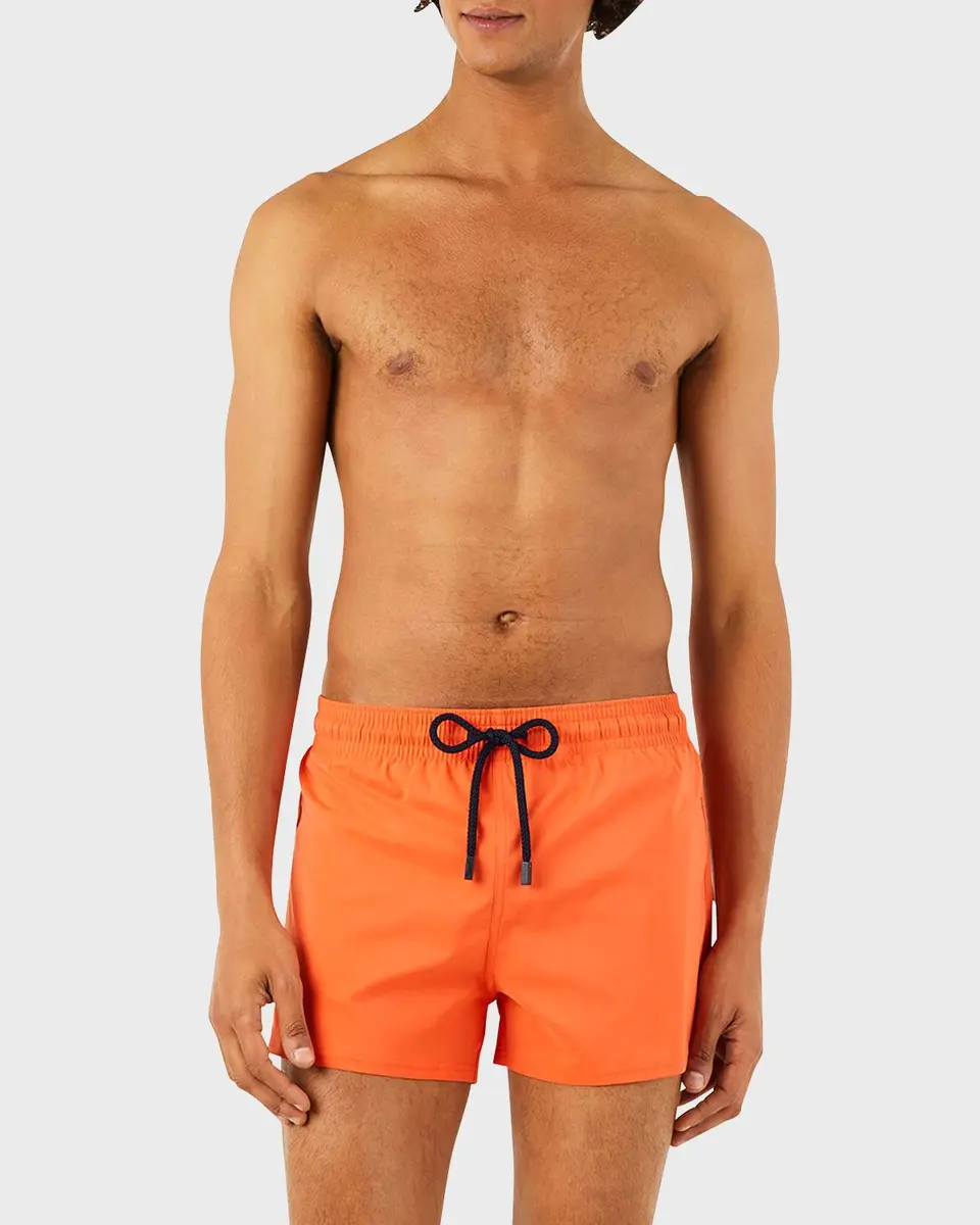 Vilebrequin Men's Unis Stretch-Solid Swim Trunks | Thumbnail 2 Vilebrequin Men's Unis Stretch-Solid Swim Trunks | Thumbnail 2