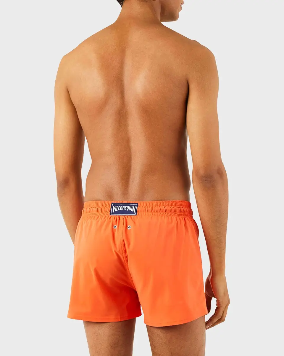 Vilebrequin Men's Unis Stretch-Solid Swim Trunks | Thumbnail 3 Vilebrequin Men's Unis Stretch-Solid Swim Trunks | Thumbnail 3