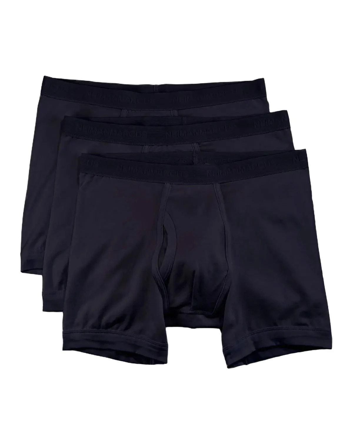 Men's 3-Pack Tagless Cotton Stretch Boxer Briefs Men's 3-Pack Tagless Cotton Stretch Boxer Briefs