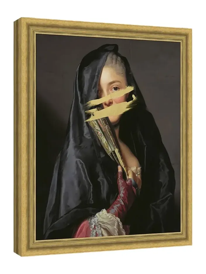 Wendover Art Group 'Antiquity With Gold 2 ' Wall Art