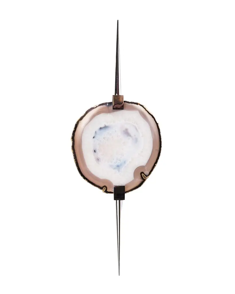 Ashley Childers for Global Views Eclipse Agate Sconce | Image 1 Ashley Childers for Global Views Eclipse Agate Sconce | Image 1
