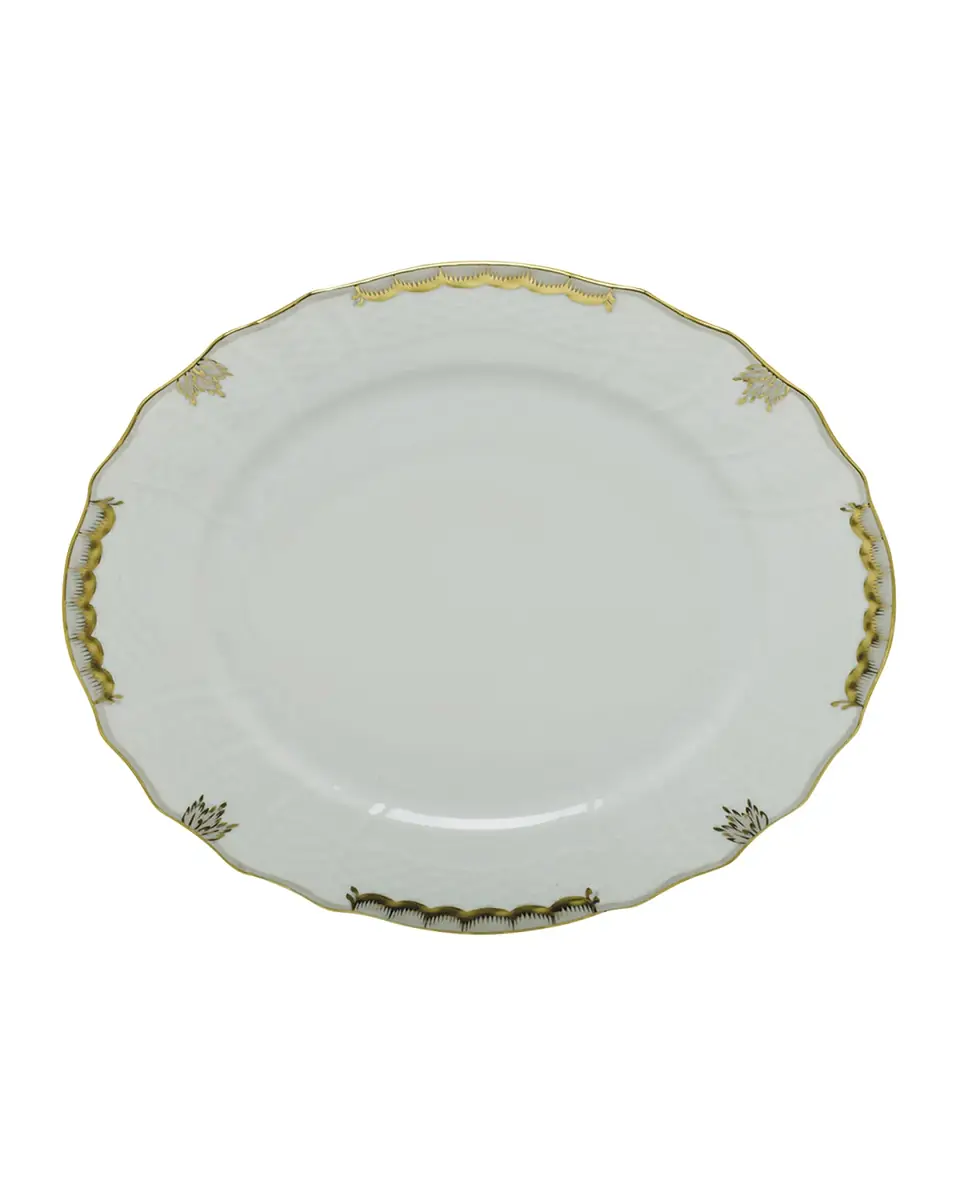 Herend Princess Victoria Gray Service Plate | Thumbnail 2