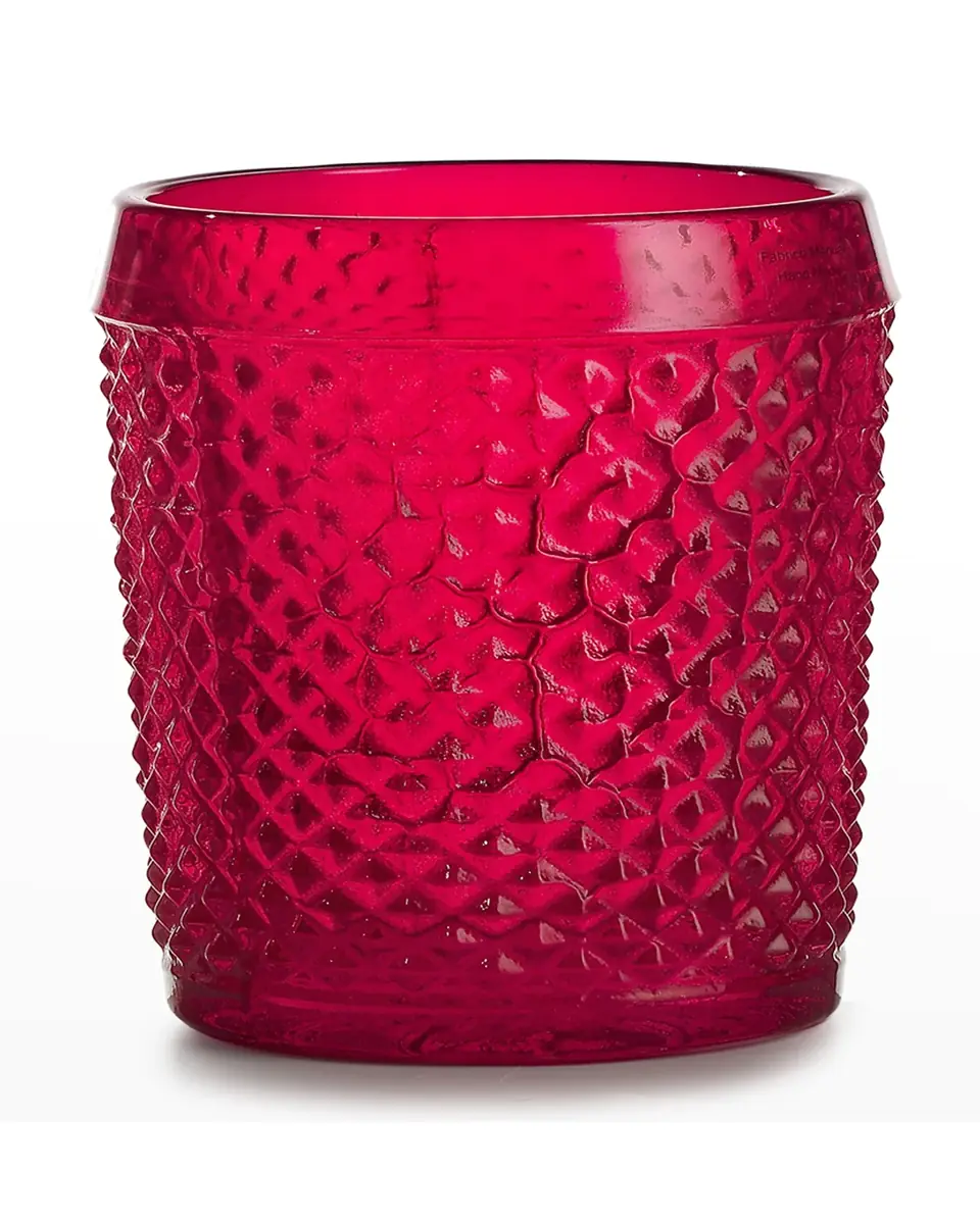 Vista Alegre Bicos Red Lowball Glass | Thumbnail 2