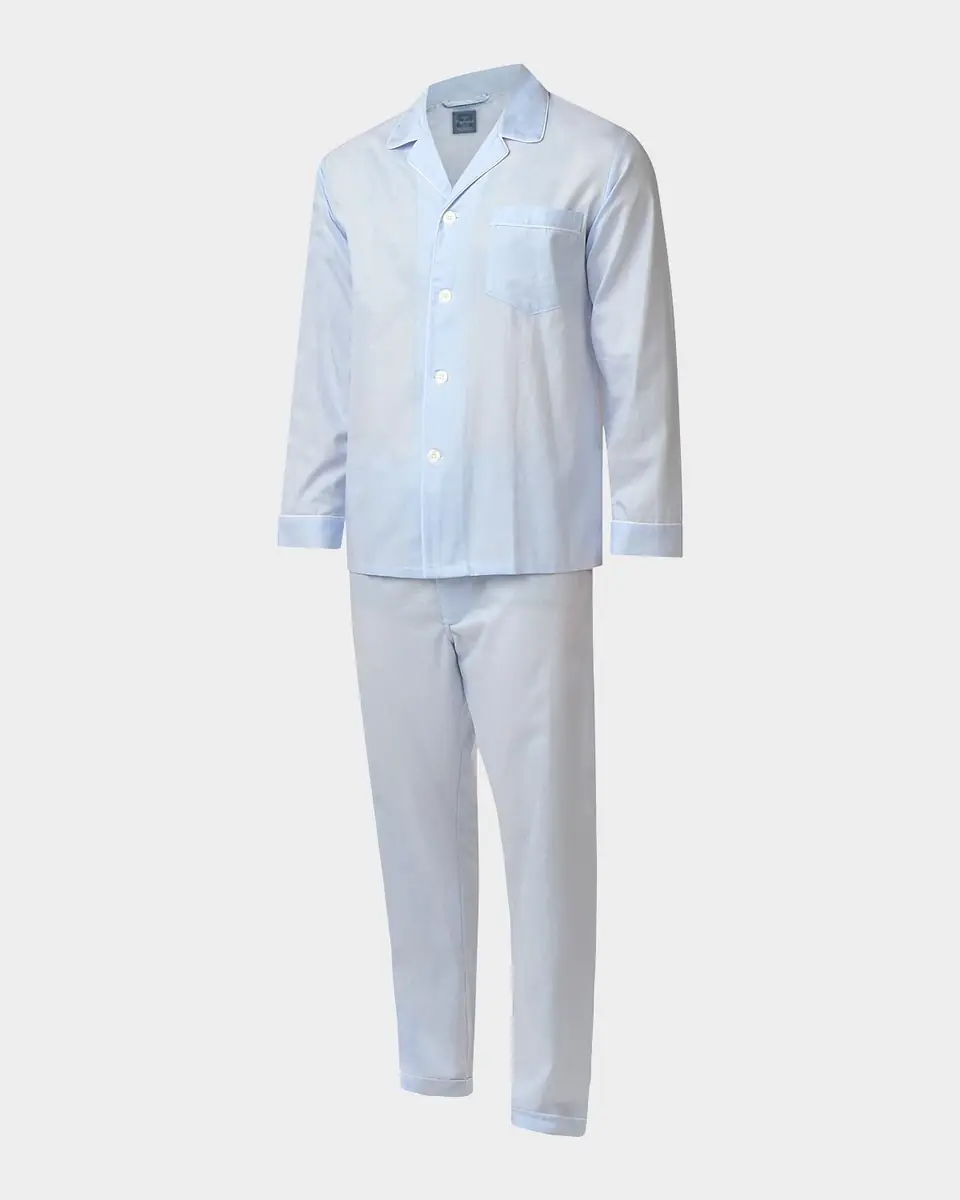 Majestic International Men's Piped Pajama Set | Thumbnail 3 Majestic International Men's Piped Pajama Set | Thumbnail 3