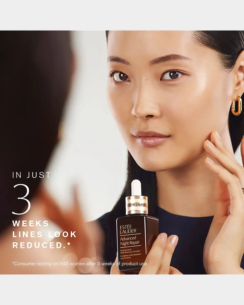 Estée Lauder Advanced Night Repair Synchronized Multi-Recovery Complex Serum with Hyaluronic Acid & Peptides | Thumbnail 4 Estée Lauder Advanced Night Repair Synchronized Multi-Recovery Complex Serum with Hyaluronic Acid & Peptides | Thumbnail 4