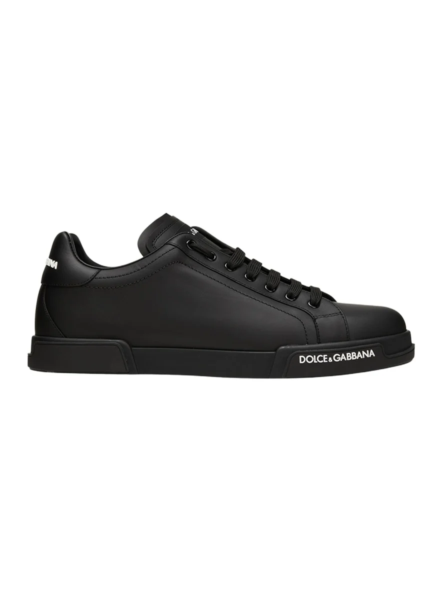Men's Portofino Calf Leather Low-Top Sneakers
