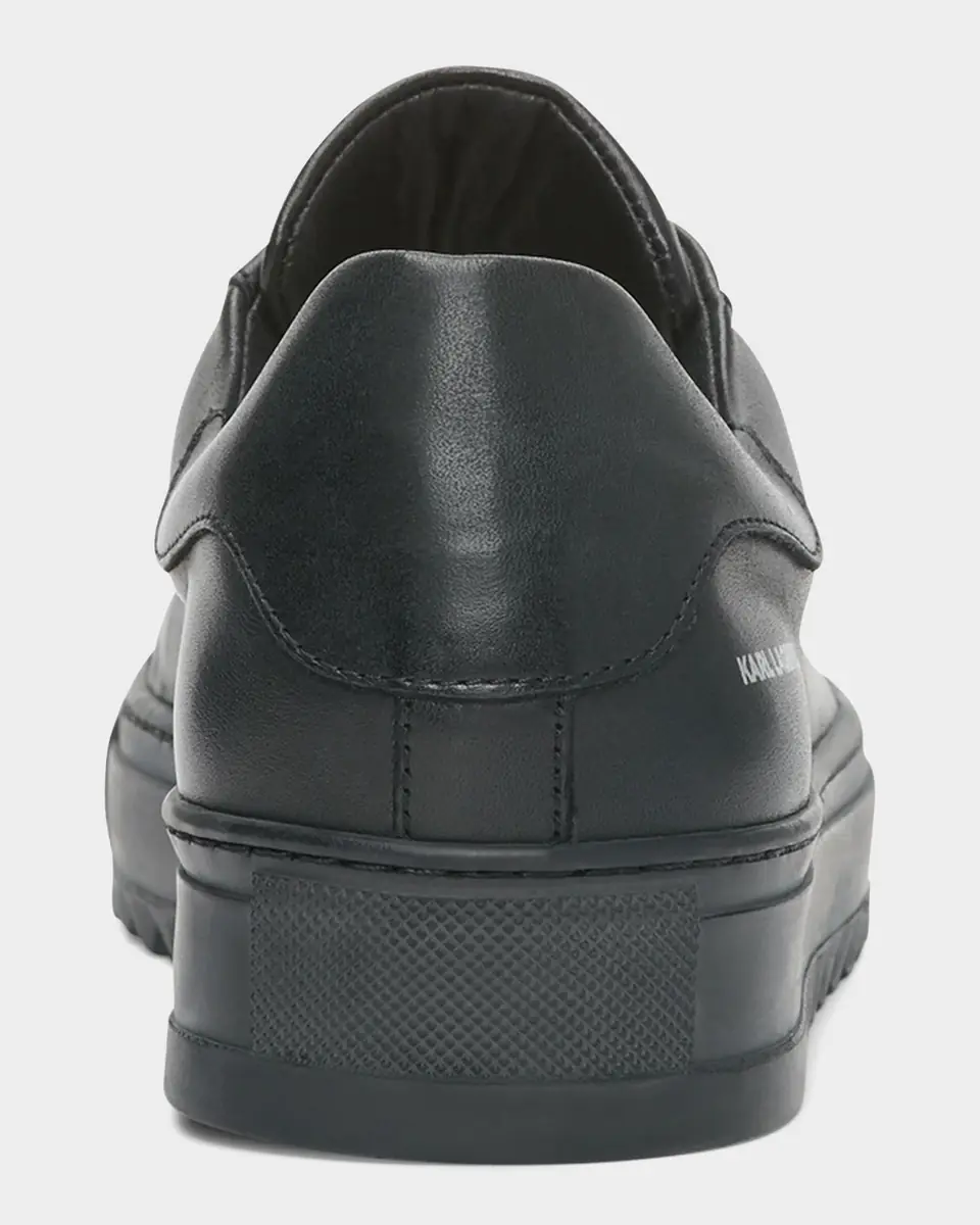 Karl Lagerfeld Paris Men's Classic Leather Low-Top Sneakers | Thumbnail 3 Karl Lagerfeld Paris Men's Classic Leather Low-Top Sneakers | Thumbnail 3