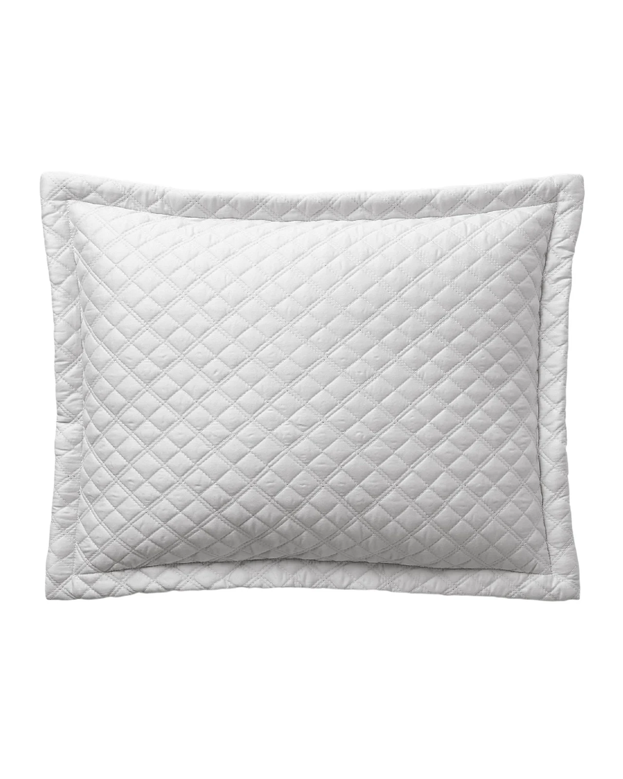 Ralph Lauren Home Quilted Sateen Argyle King Sham