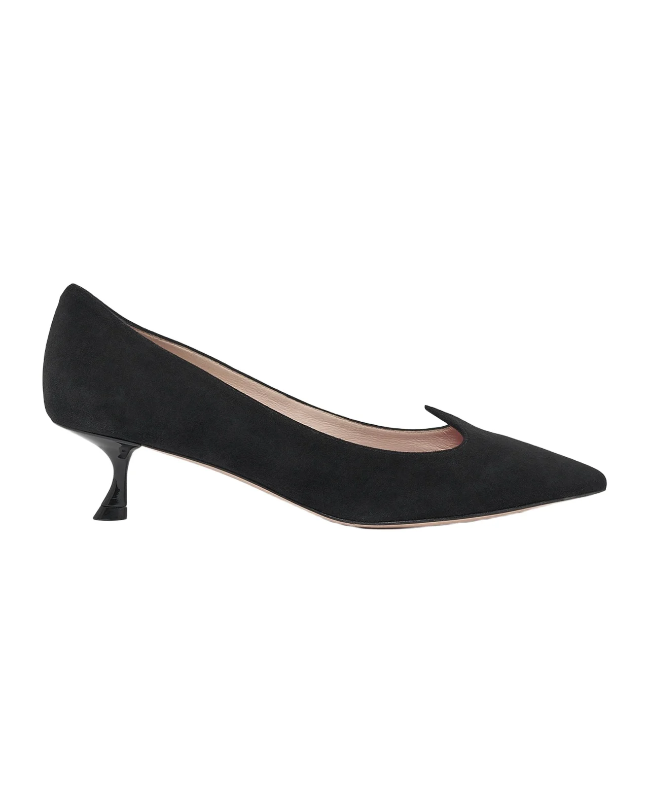 I Love Vivier Suede Kitten-Heel Pumps I Love Vivier Suede Kitten-Heel Pumps