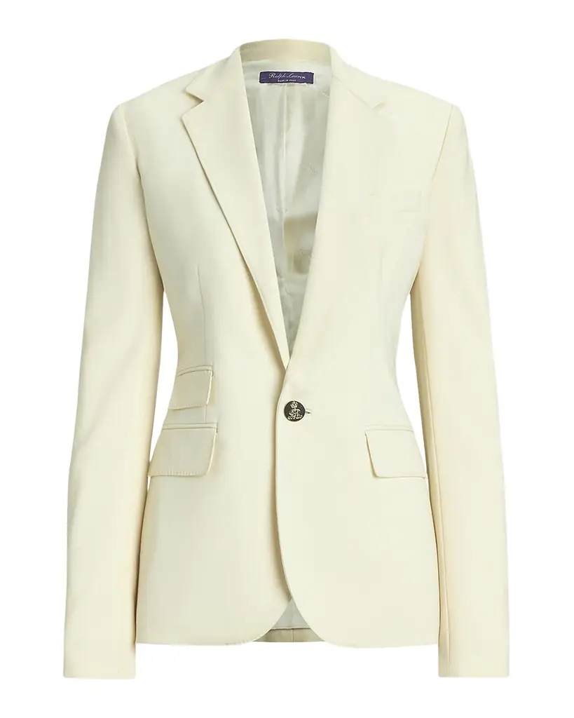 Ralph Lauren Collection Parker Wool Crepe Jacket | Image 1 Ralph Lauren Collection Parker Wool Crepe Jacket | Image 1