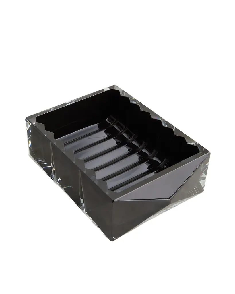 Baccarat Louxor Black Catch All Box | Image 1 Baccarat Louxor Black Catch All Box | Image 1