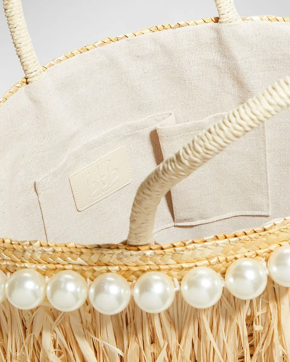 BTB Los Angeles Oliva Pearly Stud Tote Bag | Thumbnail 2