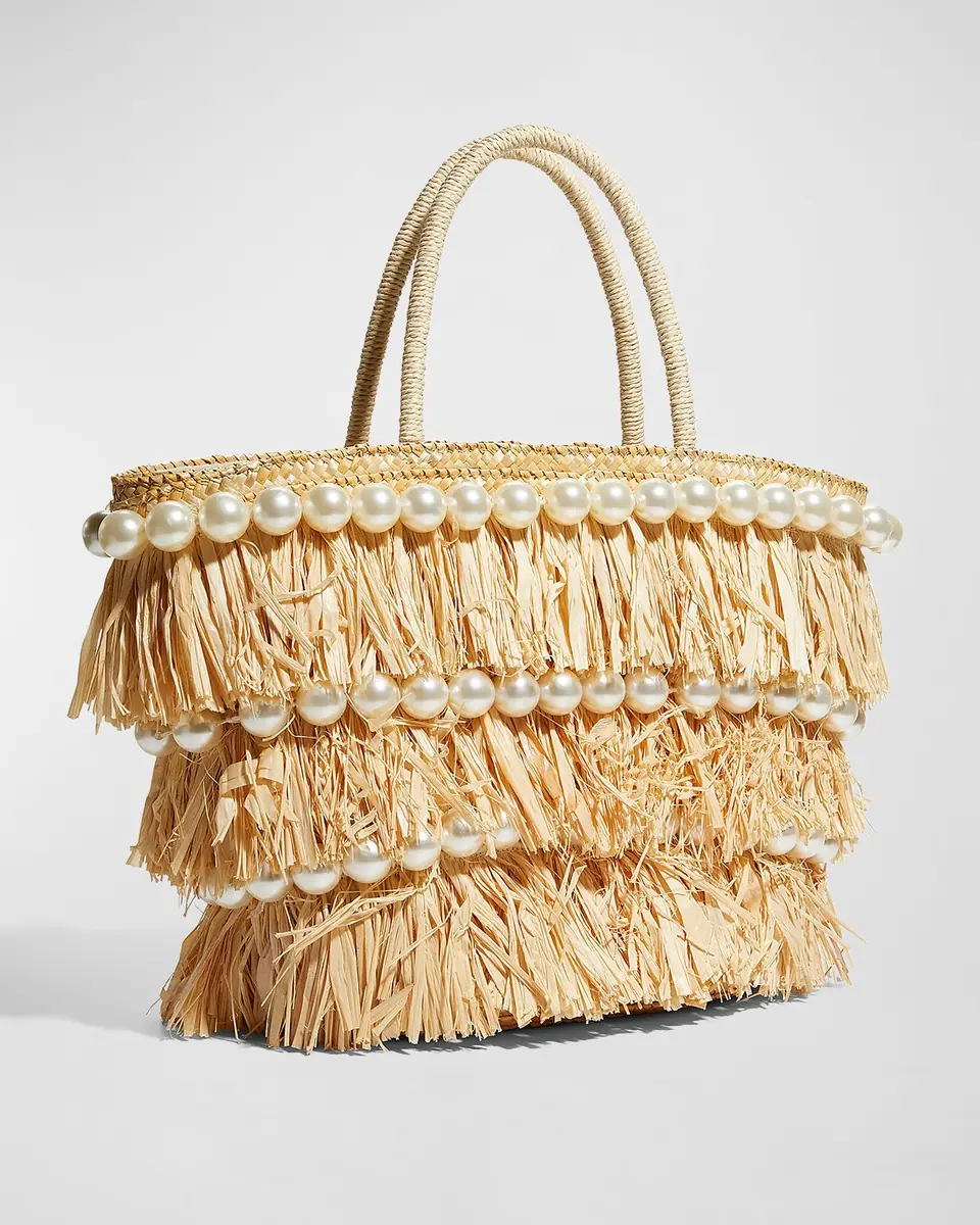 BTB Los Angeles Oliva Pearly Stud Tote Bag | Thumbnail 3