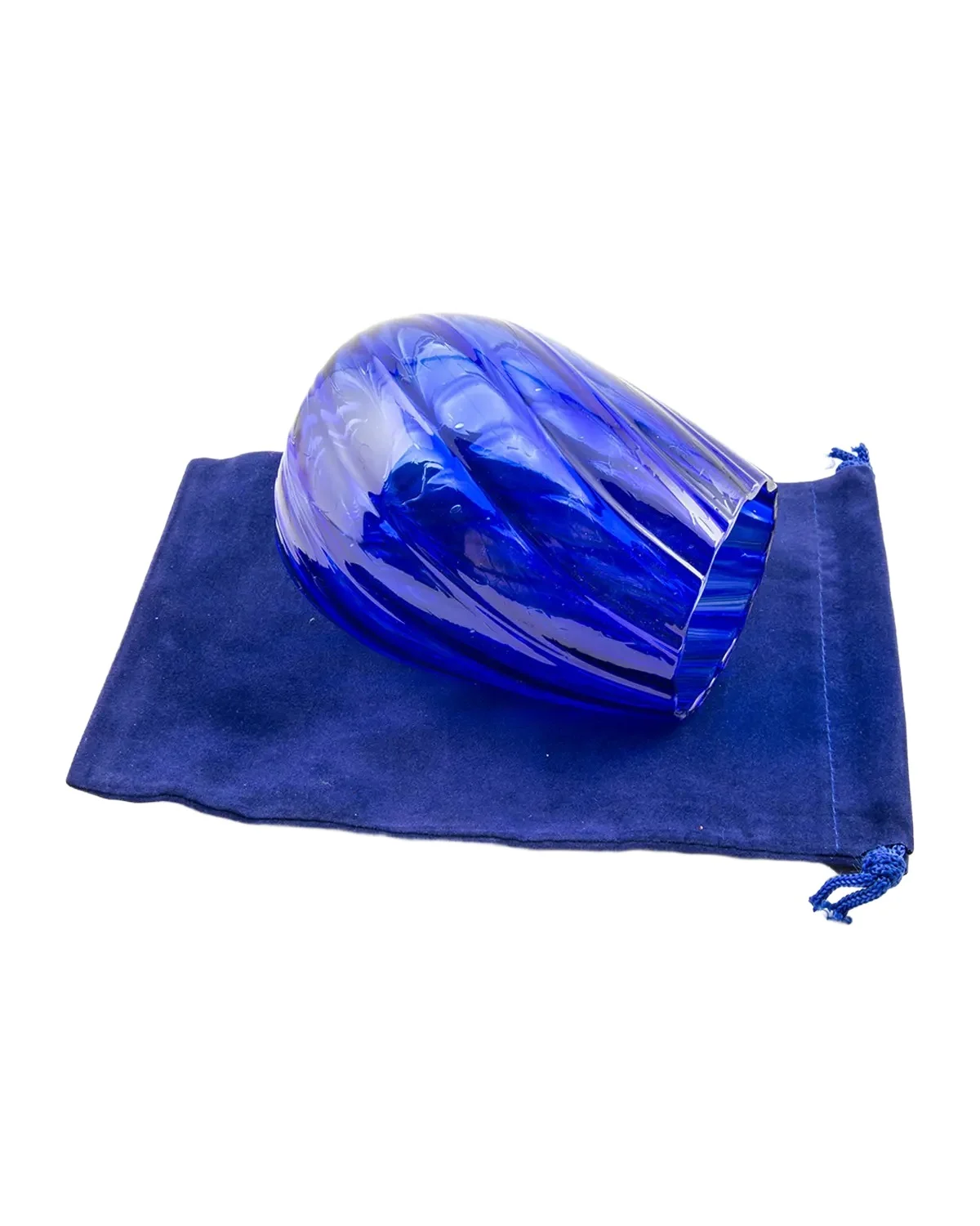 Joy Stember Metal Arts Studio Hand-Blown Smash Glass by Baigelman Glass