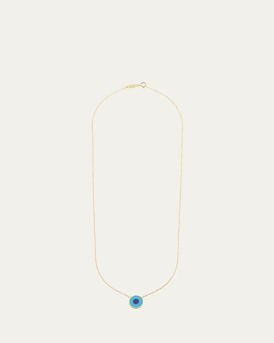 Jennifer Meyer 18k Mini Evil Eye Necklace | Thumbnail 3