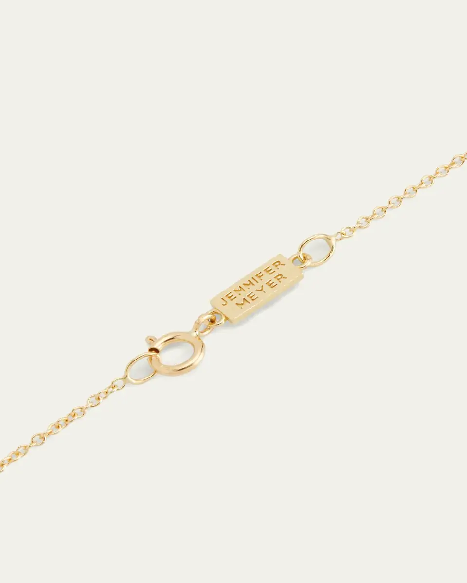 Jennifer Meyer 18k Mini Evil Eye Necklace | Thumbnail 4