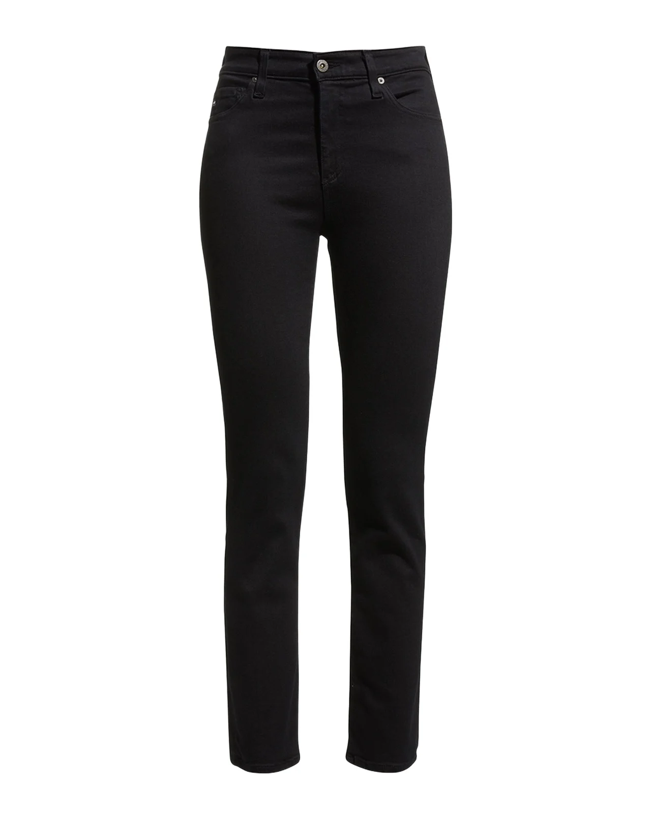 AG Jeans Mari High-Rise Slim Straight Jeans
