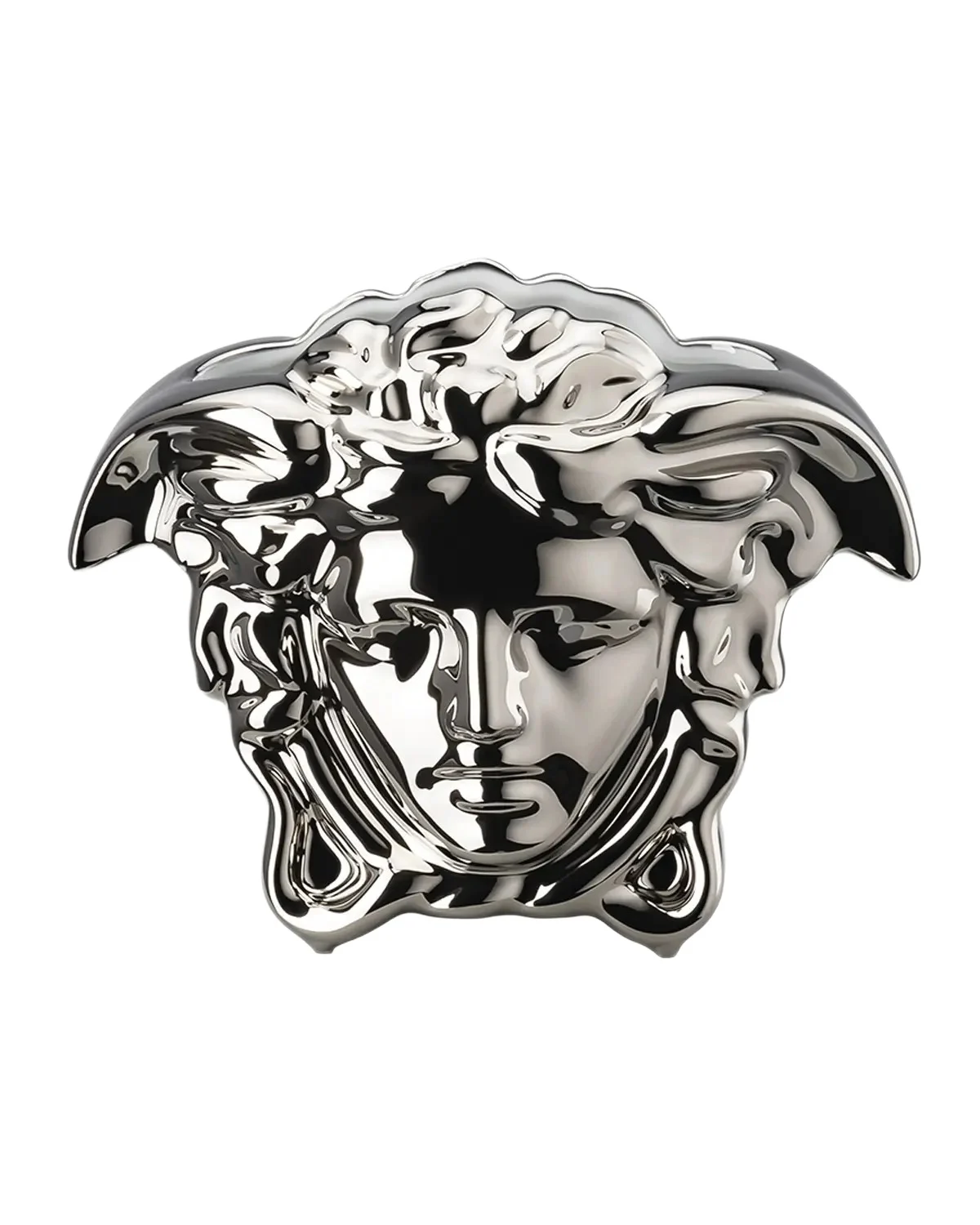 Versace Medusa Grande Vase in Silver - 3.5"