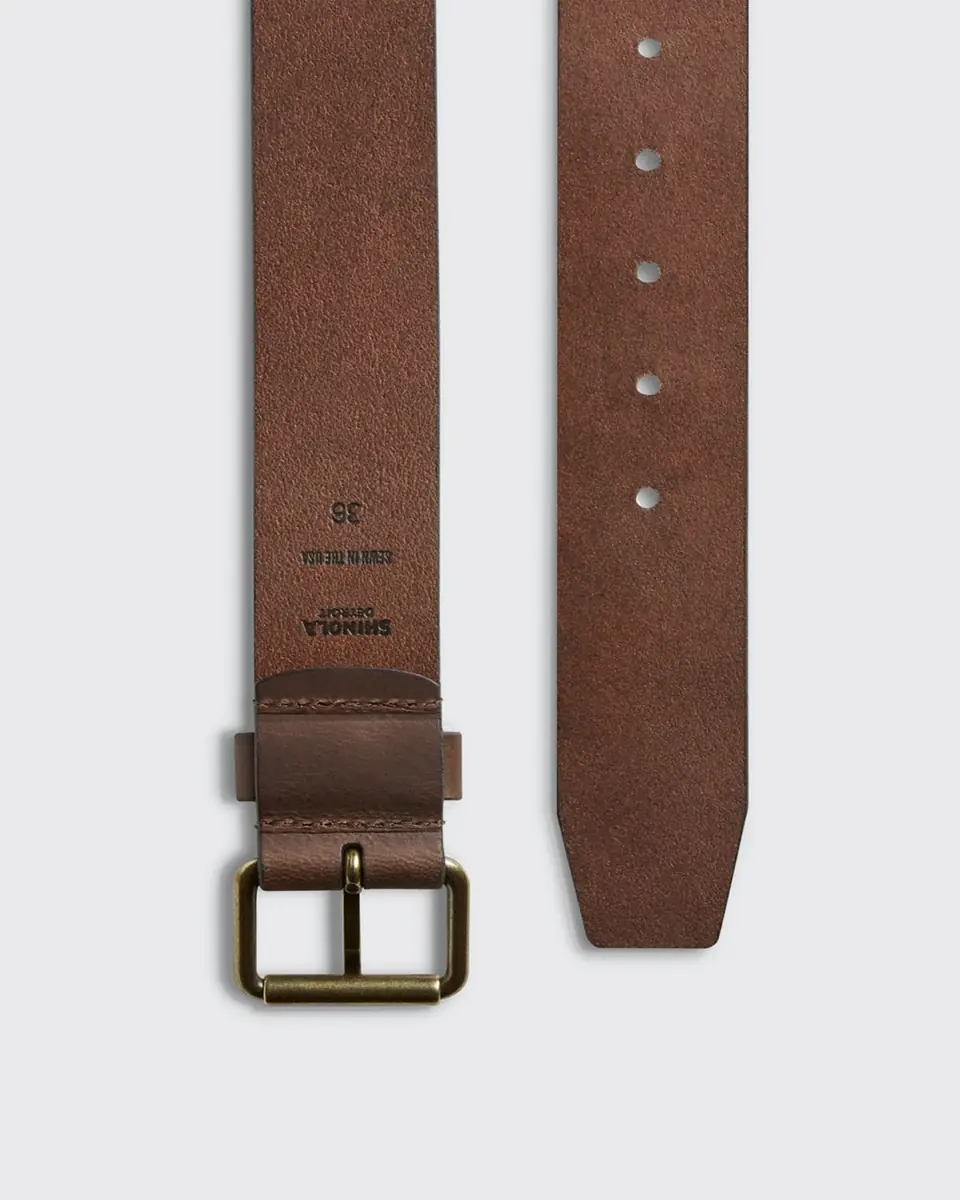 Shinola Men's Rambler Bridle AG Leather Belt | Thumbnail 4 Shinola Men's Rambler Bridle AG Leather Belt | Thumbnail 4