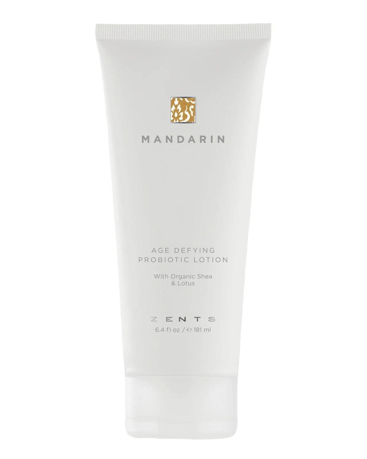 Zents 6 oz. Mandarin Age Defying Probiotic Lotion