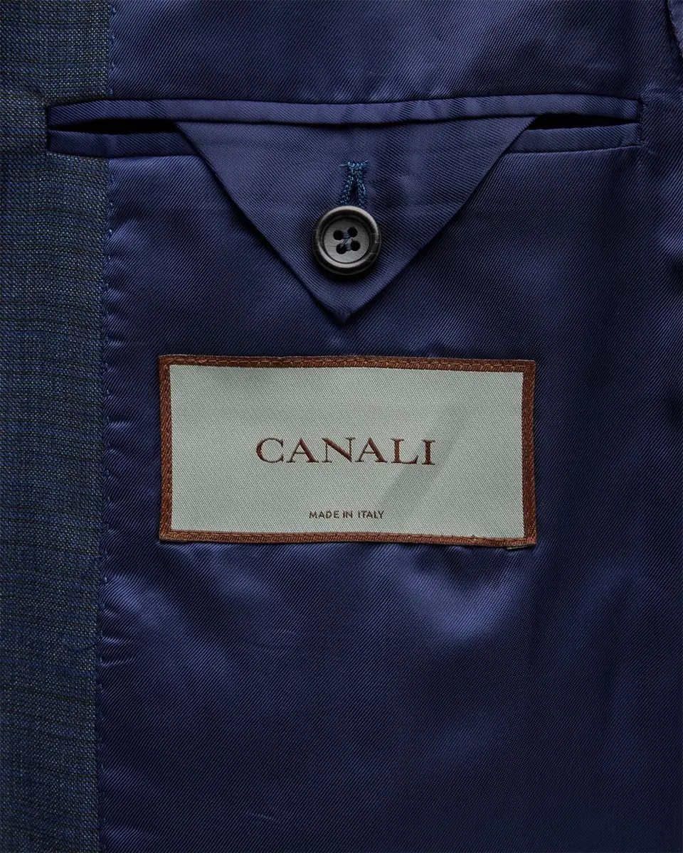 Canali Men's Heathered Wool Two-Piece Suit | Thumbnail 7 Canali Men's Heathered Wool Two-Piece Suit | Thumbnail 7