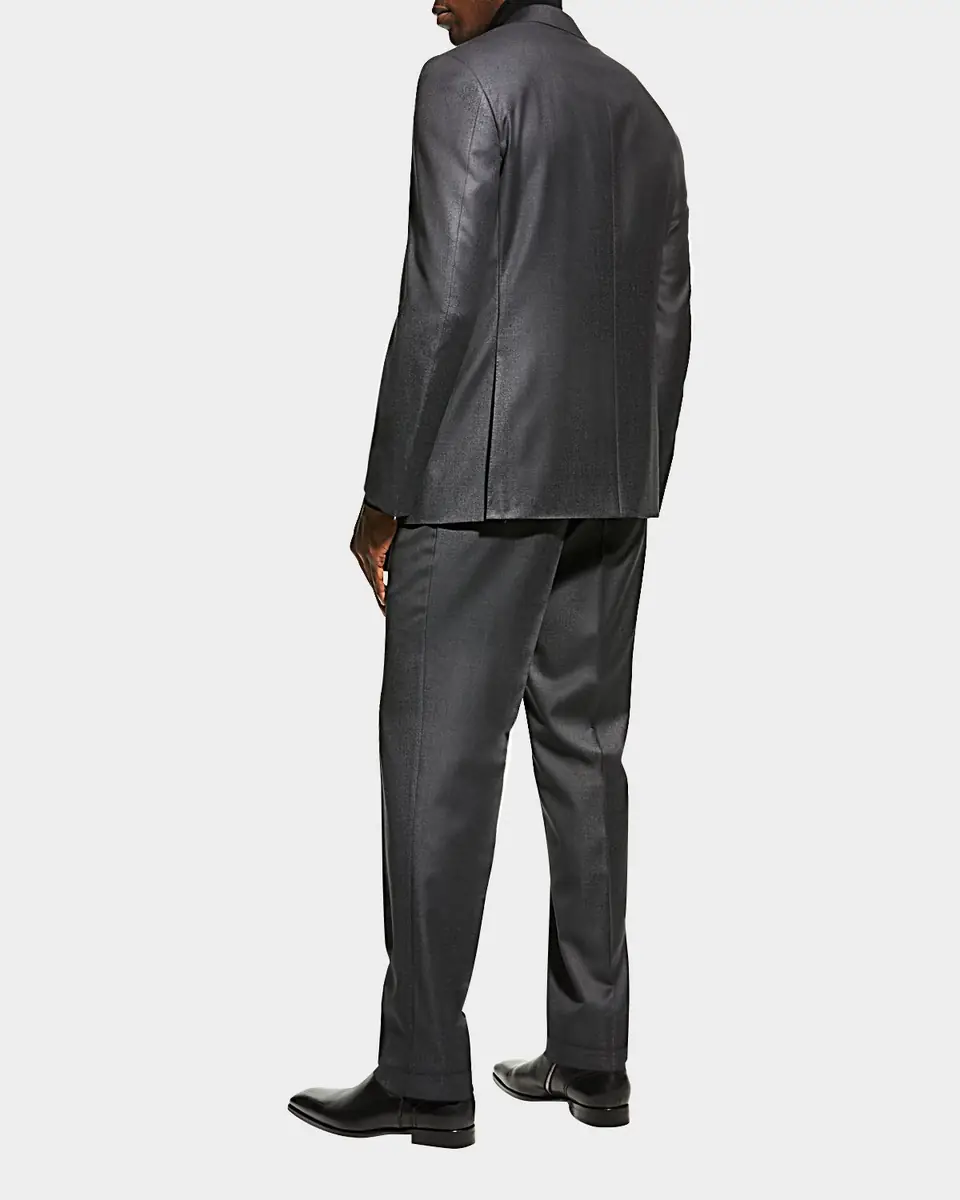 Canali Men's Solid Wool Suit | Thumbnail 2 Canali Men's Solid Wool Suit | Thumbnail 2