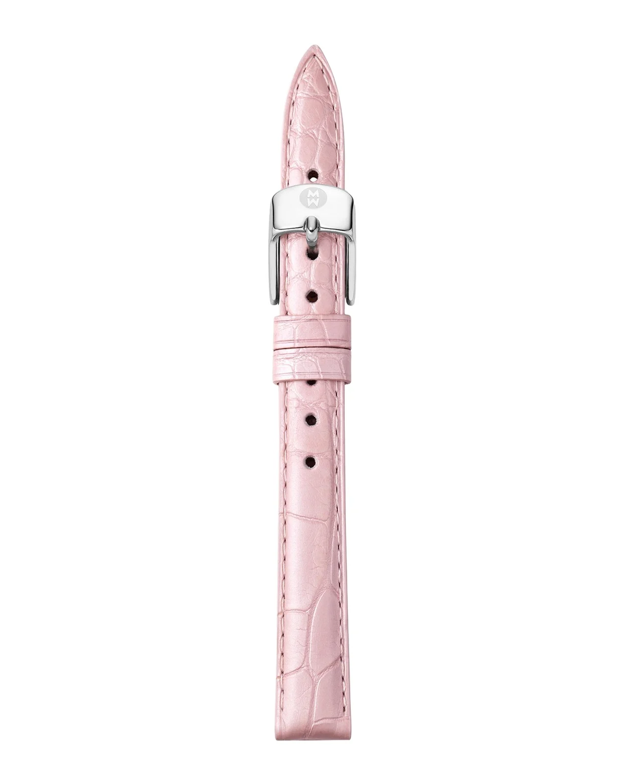 Michele Lilac Alligator Watch Strap, 14mm