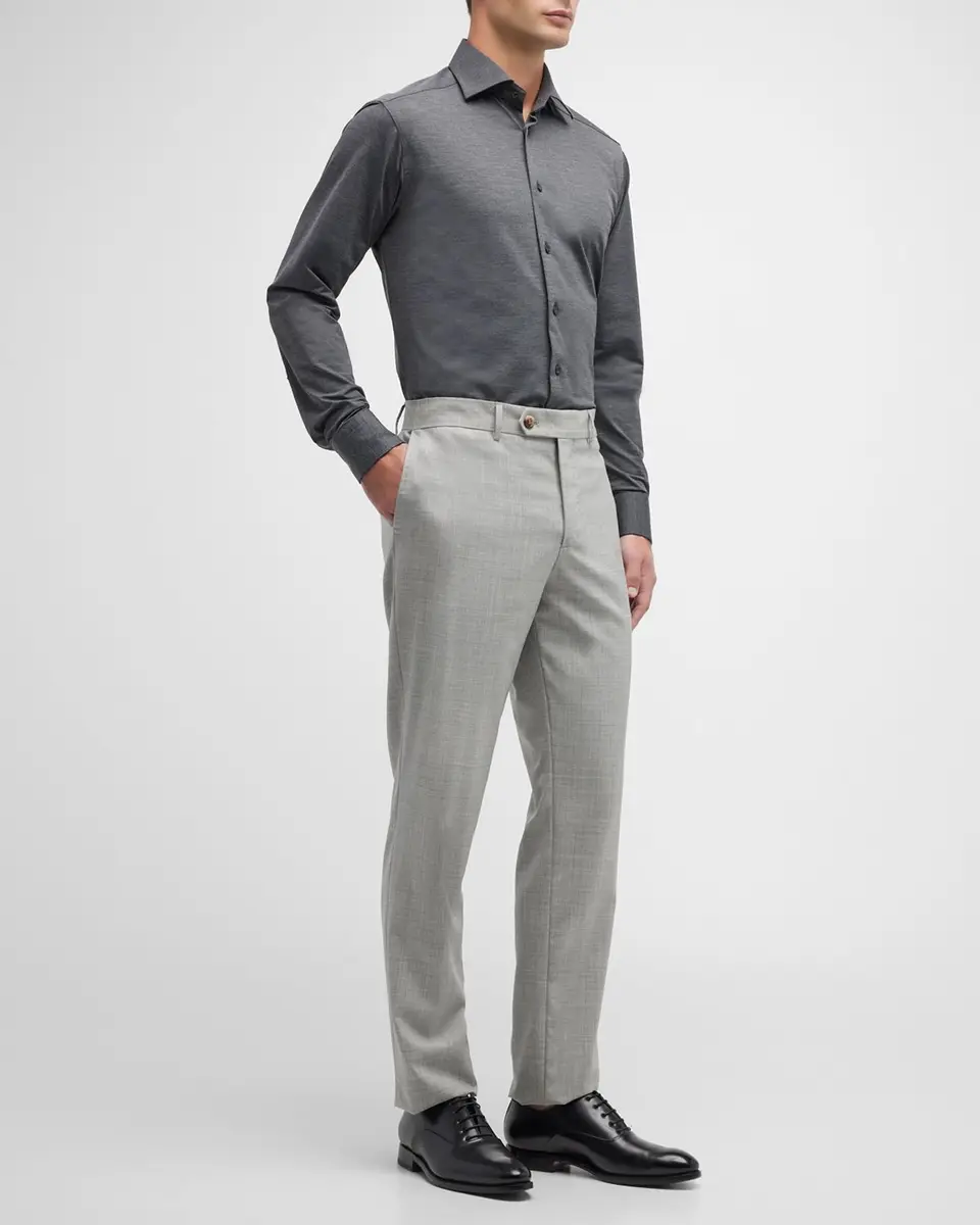 Eton Men's Slim Fit 4-Way Stretch Dress Shirt | Thumbnail 2 Eton Men's Slim Fit 4-Way Stretch Dress Shirt | Thumbnail 2