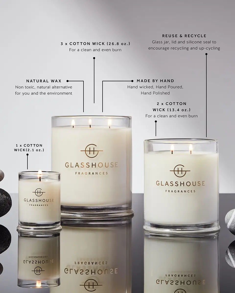 Glasshouse Fragrances Forever Florence Scented Candle, 13.4 oz. | Thumbnail 3 Glasshouse Fragrances Forever Florence Scented Candle, 13.4 oz. | Thumbnail 3