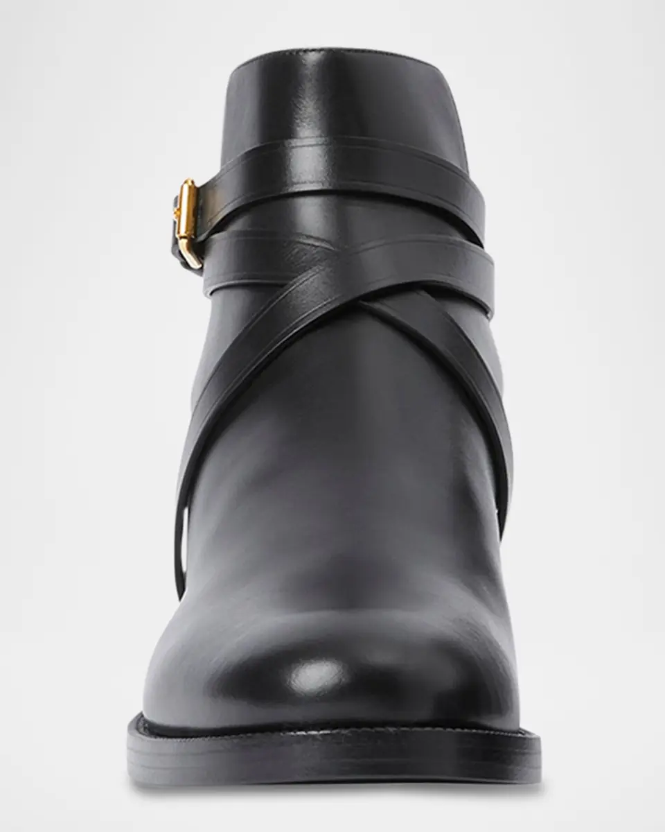 Burberry Pryle Equestrian Check Ankle Booties | Thumbnail 5 Burberry Pryle Equestrian Check Ankle Booties | Thumbnail 5