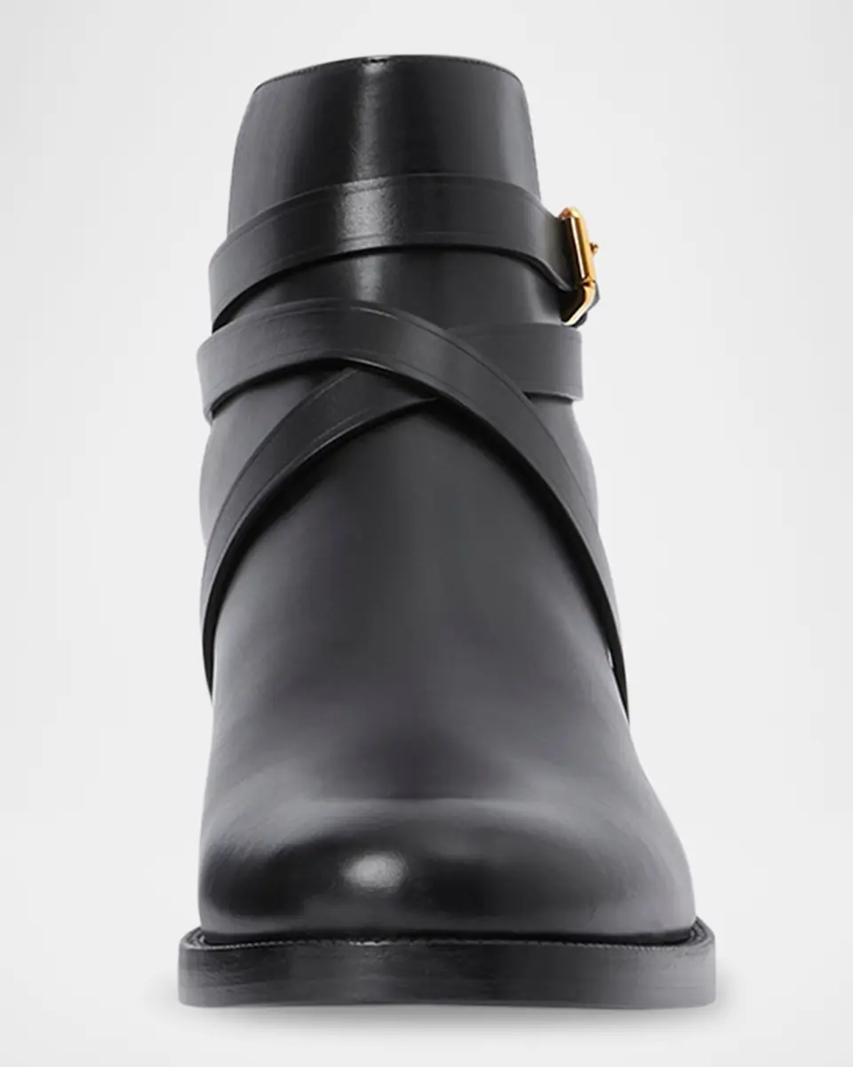 Burberry Pryle Equestrian Check Ankle Booties | Thumbnail 8 Burberry Pryle Equestrian Check Ankle Booties | Thumbnail 8