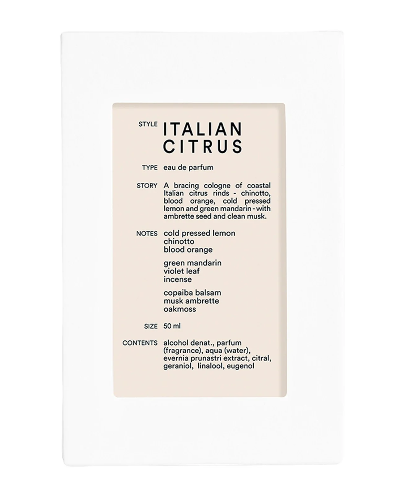D.S. & Durga Italian Citrus Eau de Parfum, 1.7 oz.