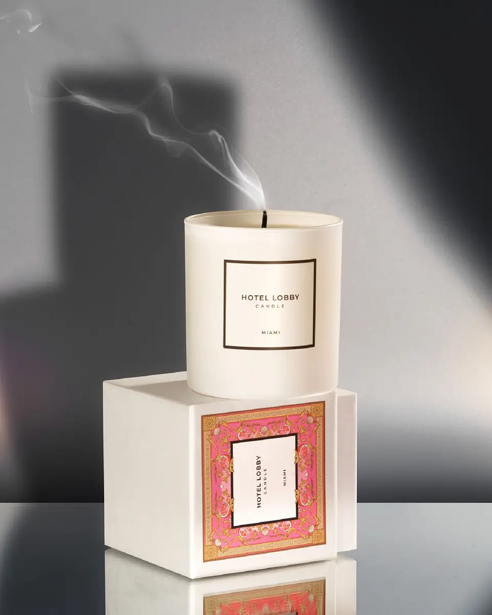 Hotel Lobby Candle Miami Candle | Thumbnail 3 Hotel Lobby Candle Miami Candle | Thumbnail 3