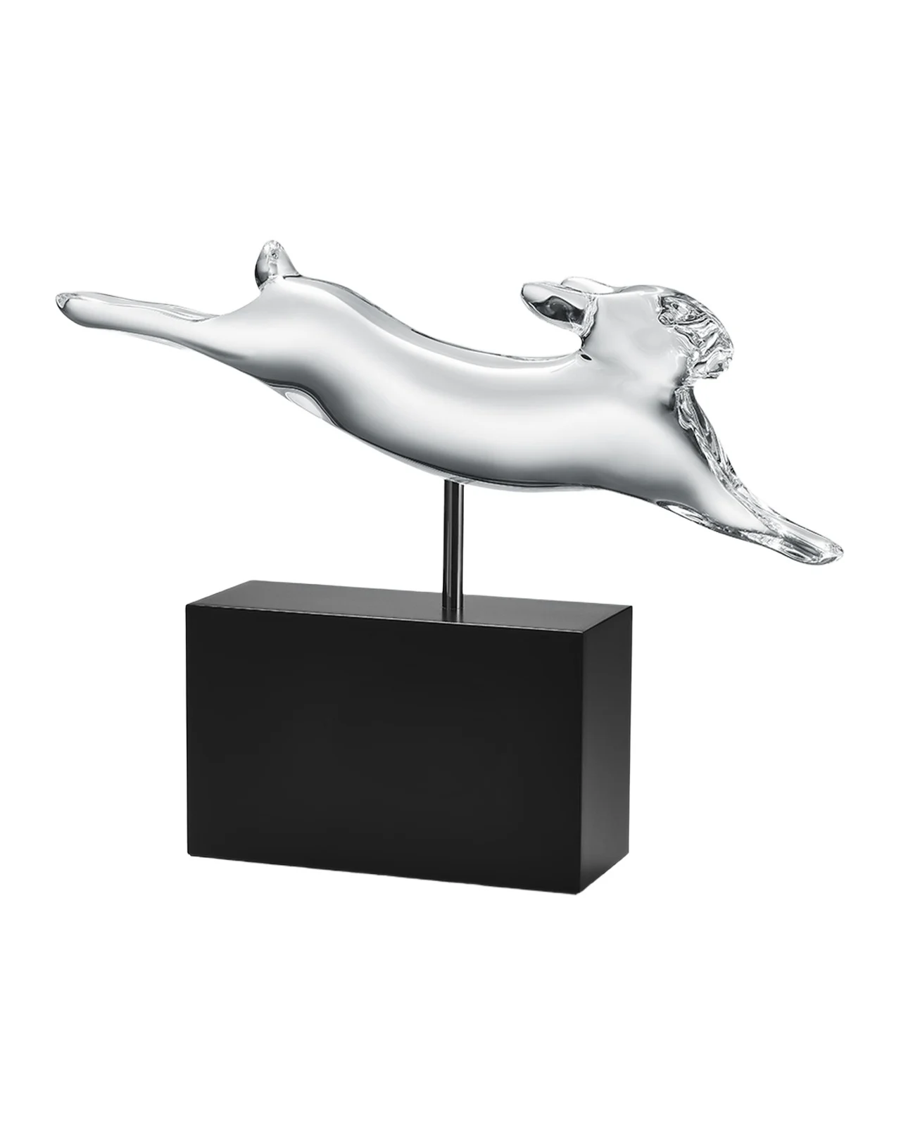 Baccarat Pompon Crystal Rabbit