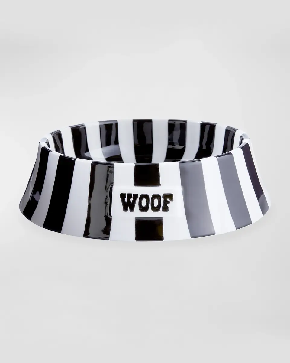 Jonathan Adler Woof Vice Pet Bowl | Thumbnail 3