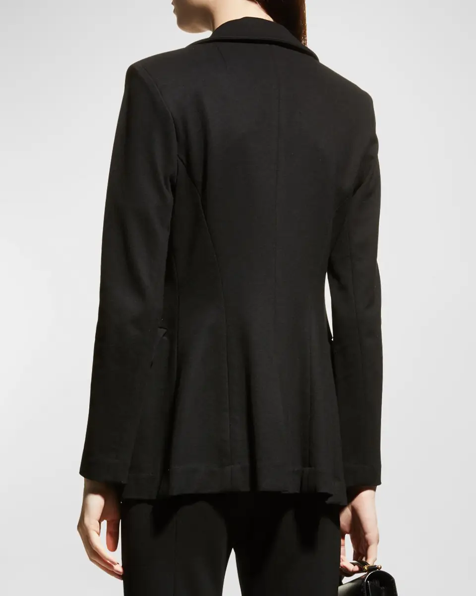 Rosetta Getty Jersey Single-Breasted Blazer | Thumbnail 2 Rosetta Getty Jersey Single-Breasted Blazer | Thumbnail 2