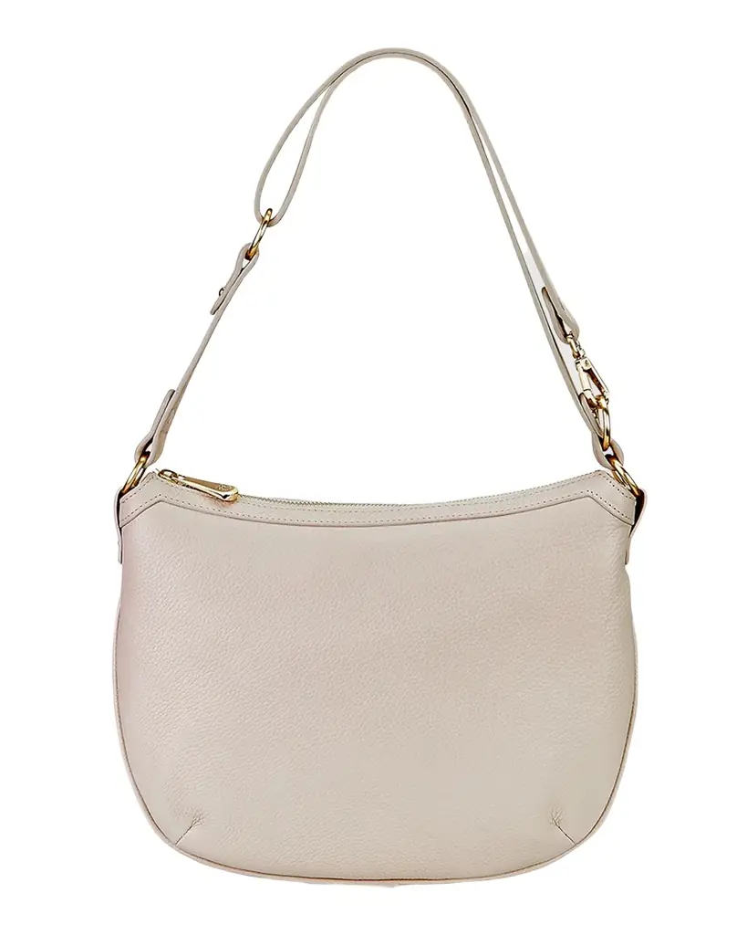 Gigi New York Stevie Zip Pebble Leather Shoulder Bag | Image 1 Gigi New York Stevie Zip Pebble Leather Shoulder Bag | Image 1