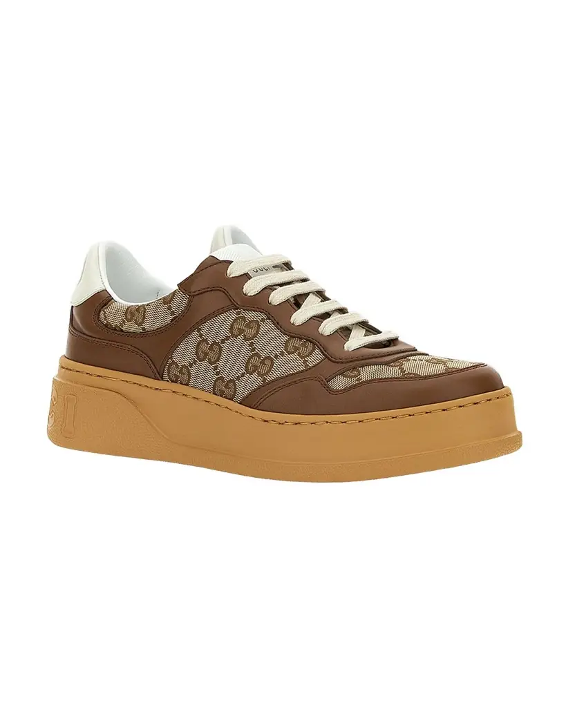 Gucci GG Canvas Low-Top Sneakers | Image 1 Gucci GG Canvas Low-Top Sneakers | Image 1