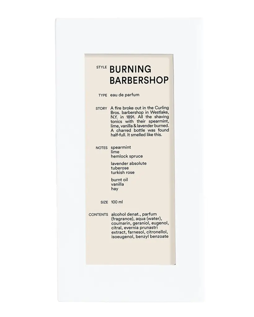 D.S. & Durga Burning Barbershop Eau de Parfum, 3.4 oz.